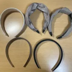 カチューシャ5本セット