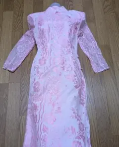 ピンク チャイナドレス