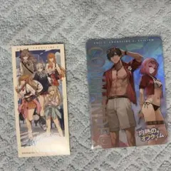 ドールズフロントライン2 渋谷TSUTAYA 特典 フラッシュカード 指揮官