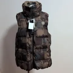 Snow Fleurr リバーシブル　ダウンベスト　ダウン＆フェザー　Ｌ