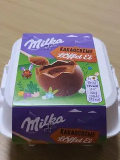 ⚠️まゆみ milka ミルカ 日本未発売 エッグ チョコレート oreo milka オレオ ミルカ 日本未発売 エッグ チョコレート - メルカリ