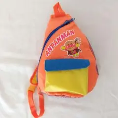 アンパンマン キッズ ボディバッグ オレンジ