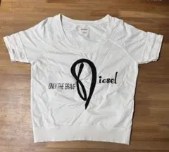 Diesel ショート丈Tシャツ　カットソー