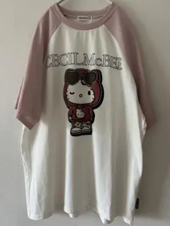CECIL McBEE ハローキティ ラグランTシャツのサムネイル