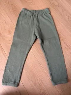 ユニクロ リラックスフィット レギンス パンツ ワッフル 100