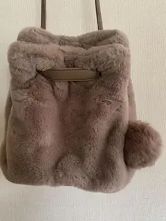 groveファーバック ハンドバッグ ショルダーバック ファー