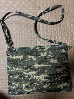 DIAVEL ディアベル・2wayカモフラスタッズクラッチバッグバッグ