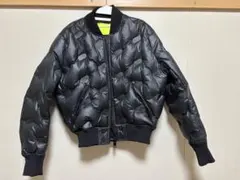 DIESEL ボンバージャケット ブラック/ライムのサムネイル