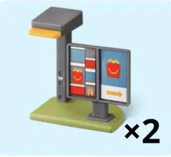 ハッピーセット マクドナルド ミニチュア 第2弾 ドライブスルーメニューボード