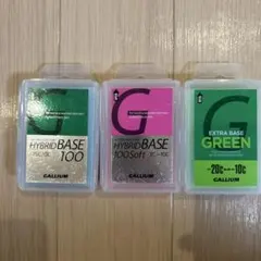GALLIUM スキー用ワックス 3種セット