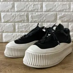 マナ MANA 厚底ソール ローカット スニーカー 36/23cmのサムネイル