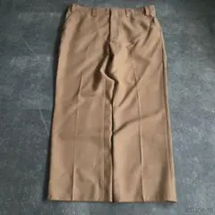 80s SEARS ワイドスラックス ベージュ カーキ系 TALONのサムネイル