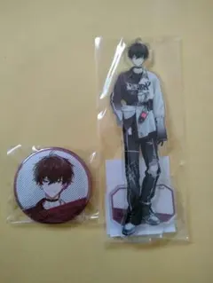 にじさんじ 佐伯イッテツ アクスタ 缶バッジ