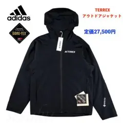 【2XL】定価27500円 アディダス GORETEX TERREXジャケット黒のサムネイル