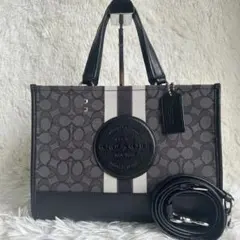 極美品✨コーチ ショルダーバッグ 2way デンプシー キャリーオール ブラック