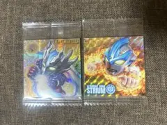 ウルトラマンシールウエハース UR 2枚セット