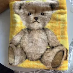 （お値下げ）STEADY BEARS クマ柄ブランケット
