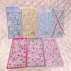 ボンボンドロップシール 国内正規品 moji サンリオ6種セット
