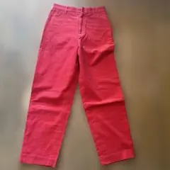 6 ROKU ロク　コーデュロイパンツ　レッド