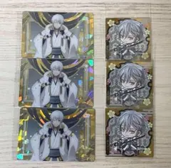 刀剣乱舞　鶴丸国永　ウエハース カード　にふぉるめ ステッカー　シークレット