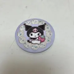 クロミ 缶バッジ いちご レース