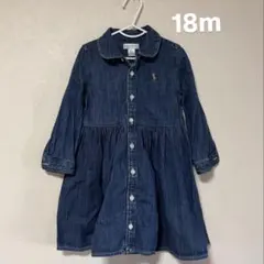 ラルフローレン デニムワンピース 18m