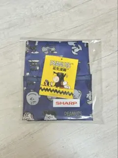 PEANUTS スヌーピー ナイロンエコバッグ ネイビー