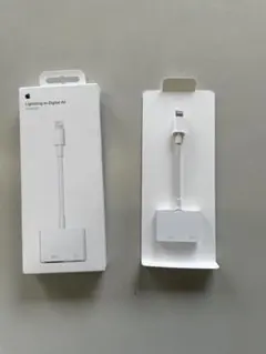 【純正品】Apple Lightning - Digital AVアダプタ　新品