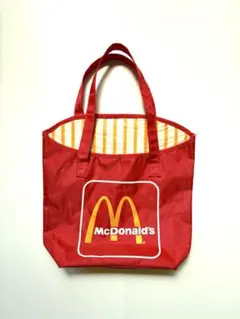 【ヴィンテージ】McDonald'sマクドナルド　フライドポテト型トートバッグのサムネイル