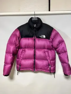 THE NORTH FACE 　ヌプシ　ウィメンズM パープル紫ダウンジャケット