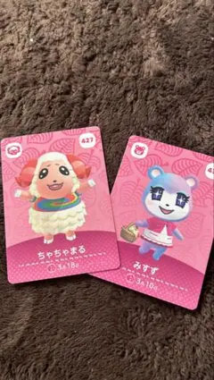 amiiboカード　ちゃちゃまる　みすず