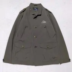 L.L.Bean ナイロンジャケット M カーキ ロゴ刺繍のサムネイル
