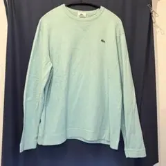新品未使用 LACOSTE ミントグリーン 長袖セーター