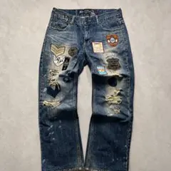 00s Levi's 501リーバイス エンブレムライト デニムパンツ W30 - メルカリ