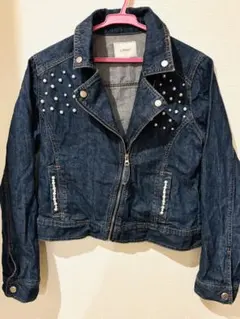 デニムジャケット Lサイズ レディース Gジャン 春秋