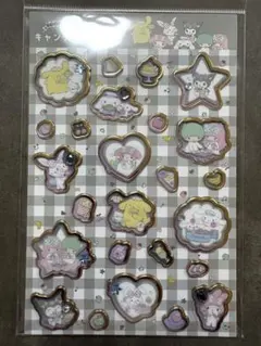 正規品 サンリオ　キャンディシール　ストーン付き うるちゅる ボンボンドロップ