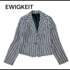 EWIGKEIT テーラードジャケット　ツイードジャケット L オケージョン