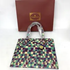 ▲ モーダプリンチペ　トートバック　イタリアブランド　モザイク　ステンド　未使用