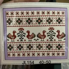 11CTクロスステッチキット刺繍作成キット 鳥と花デザイン40×50cm
