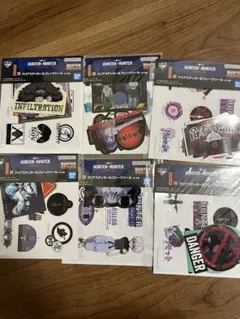 一番くじ HUNTER×HUNTER　　　　I賞クリアステッカー6種