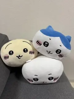ちいかわ　だららんBIGぬいぐるみ3種