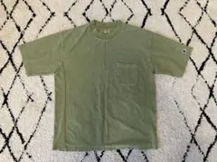 チャンピオン Tシャツ メンズ XL グリーン ヘビーウェイト Champion