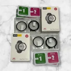 スマートウォッチ 画面 保護ケース黒 透明 2個入×2箱 HW-GT4 41mm