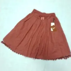 axes femme アクシーズファム ジャガード フレアスカート M