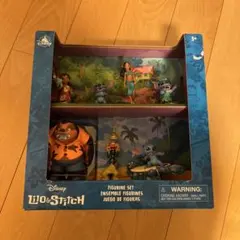 スティッチ フィギュア 4体セット 金属製 ディズニー 映画グッズ