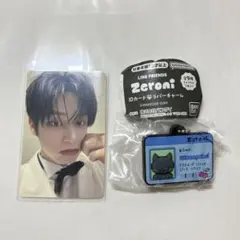 ジウン RE-FLOW タワレコ トレカ& IDカード風ラバーチャームセット