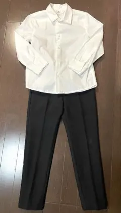 H&M★エイチアンドエム★フォーマルパンツ&シャツセット★入学式★120㎝★