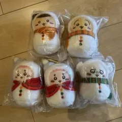 ちいかわ　エニマイくじ　マスコット4種　くりまんじゅう　ウサギ　モモンガ　古本屋