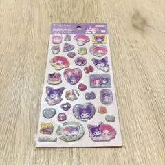 新品・未使用 ポップデコパーティー ラメきらクリスタルシール マイメロ クロミ