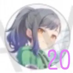 プロセカ グリッター缶バッジ vol.9B 白石杏